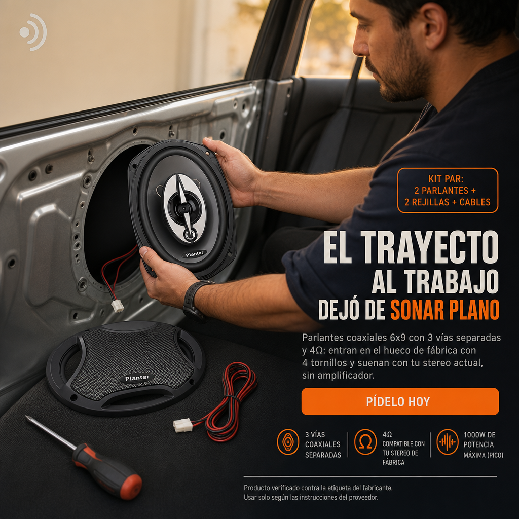 Altavoz Tweeter Optimizador Para Coche - 17458 — vista 5