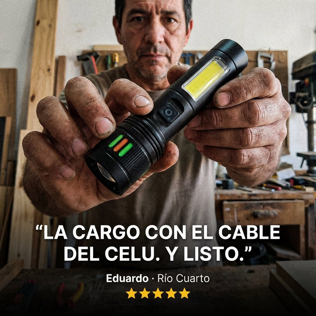 Linterna Tactica Solar Dazzel Flex M035 - id 6510 — vista 6