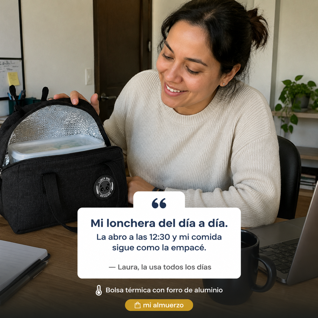 Lonchera Temperatura Aislada Portatil - 59540 — vista 6