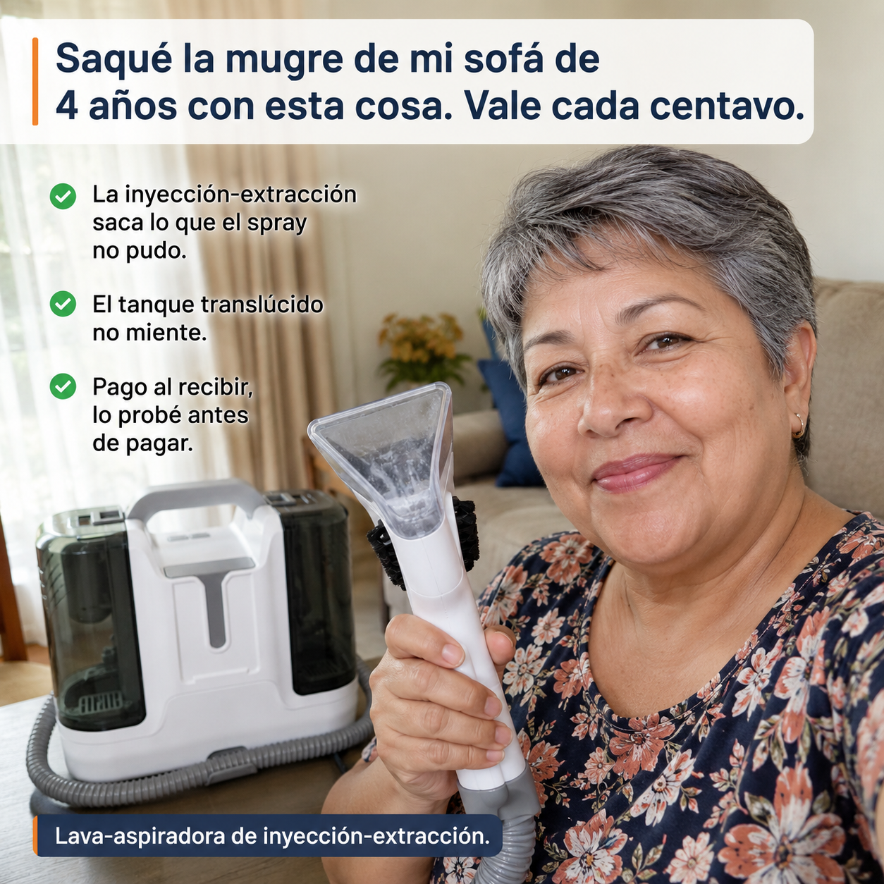 Maquina Limpiadora De Alfombras Y Tapice - 6509 — vista 6