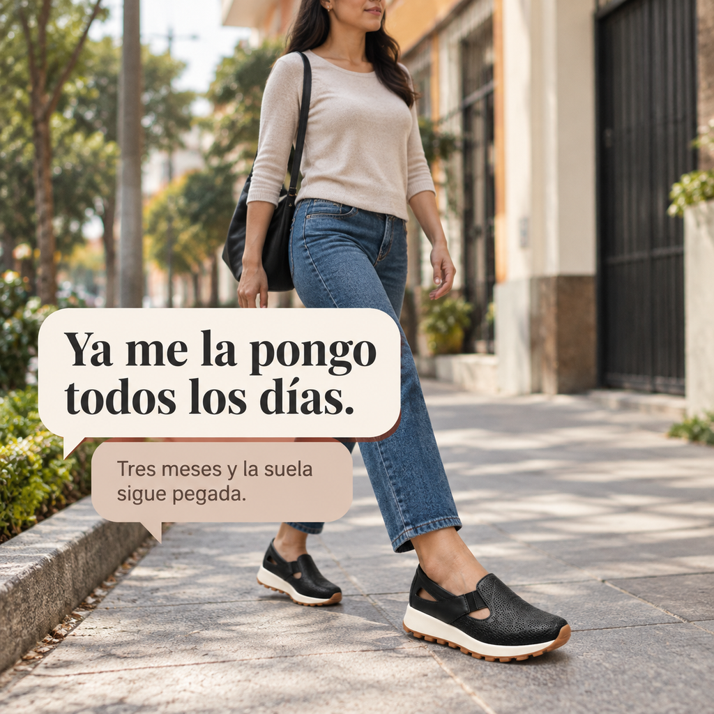 Zapatillas mafalda oxford dama - 1634841 — vista 6