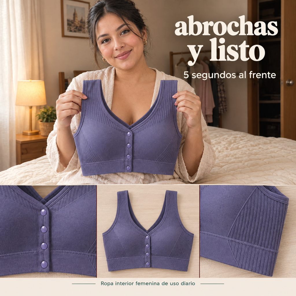 Brasier Con Broche Levanta Busto - 76815 — vista 6