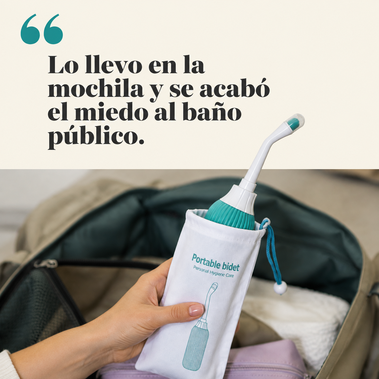 Bidet Portatil 500ml Higiene - 8024 — vista 6