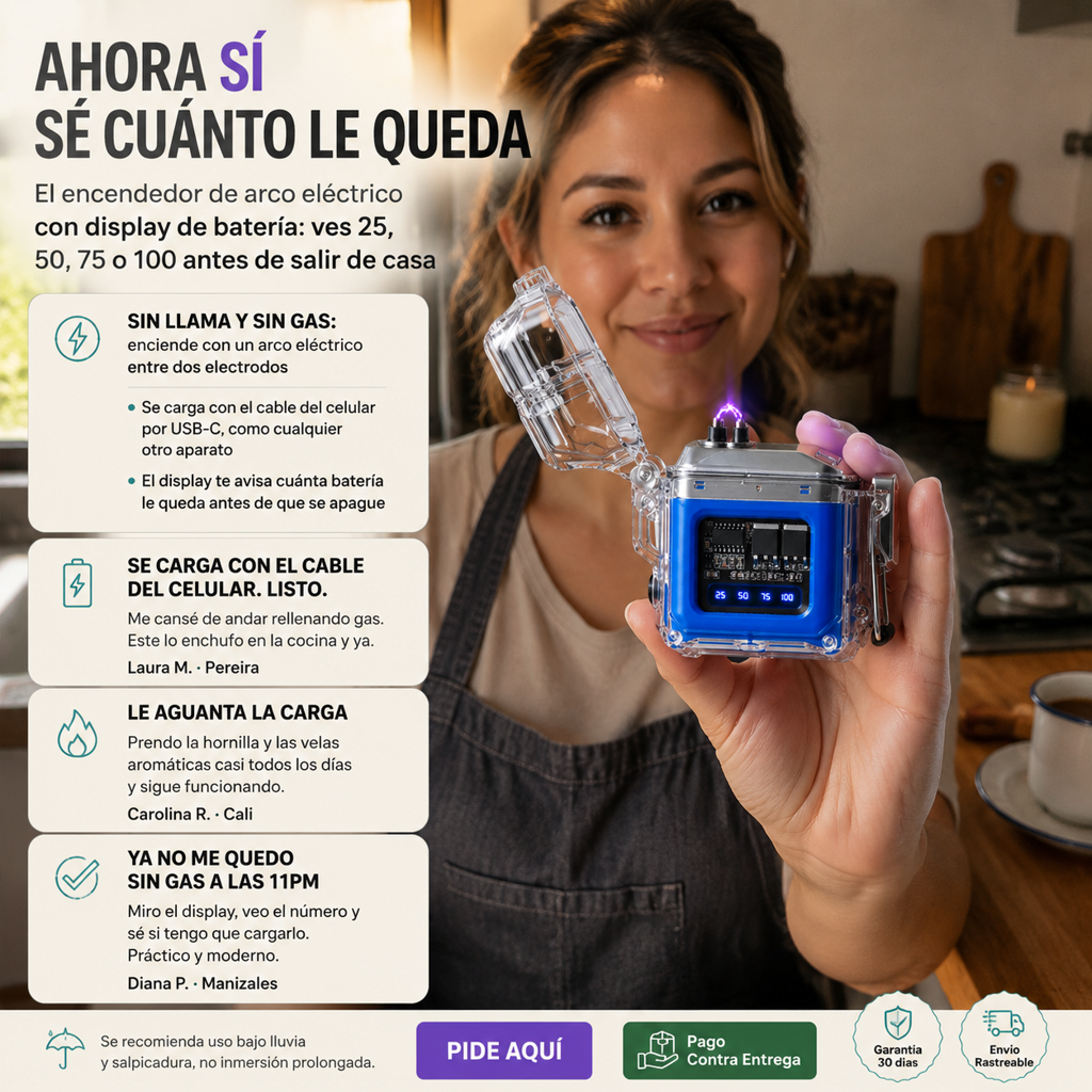 Encendedor Impermeable Transparente - 1194924 — vista 6