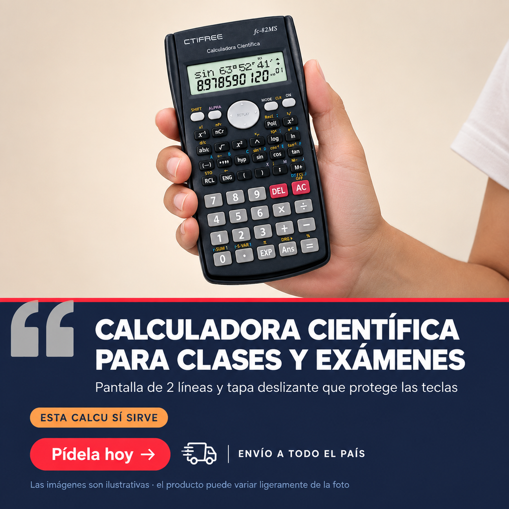 Calculadora Cientifica Justop Pila A - 6900 — vista 6
