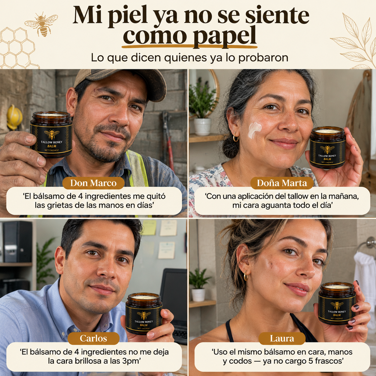 Balsamo De Miel De Sebo - 2945 — vista 6