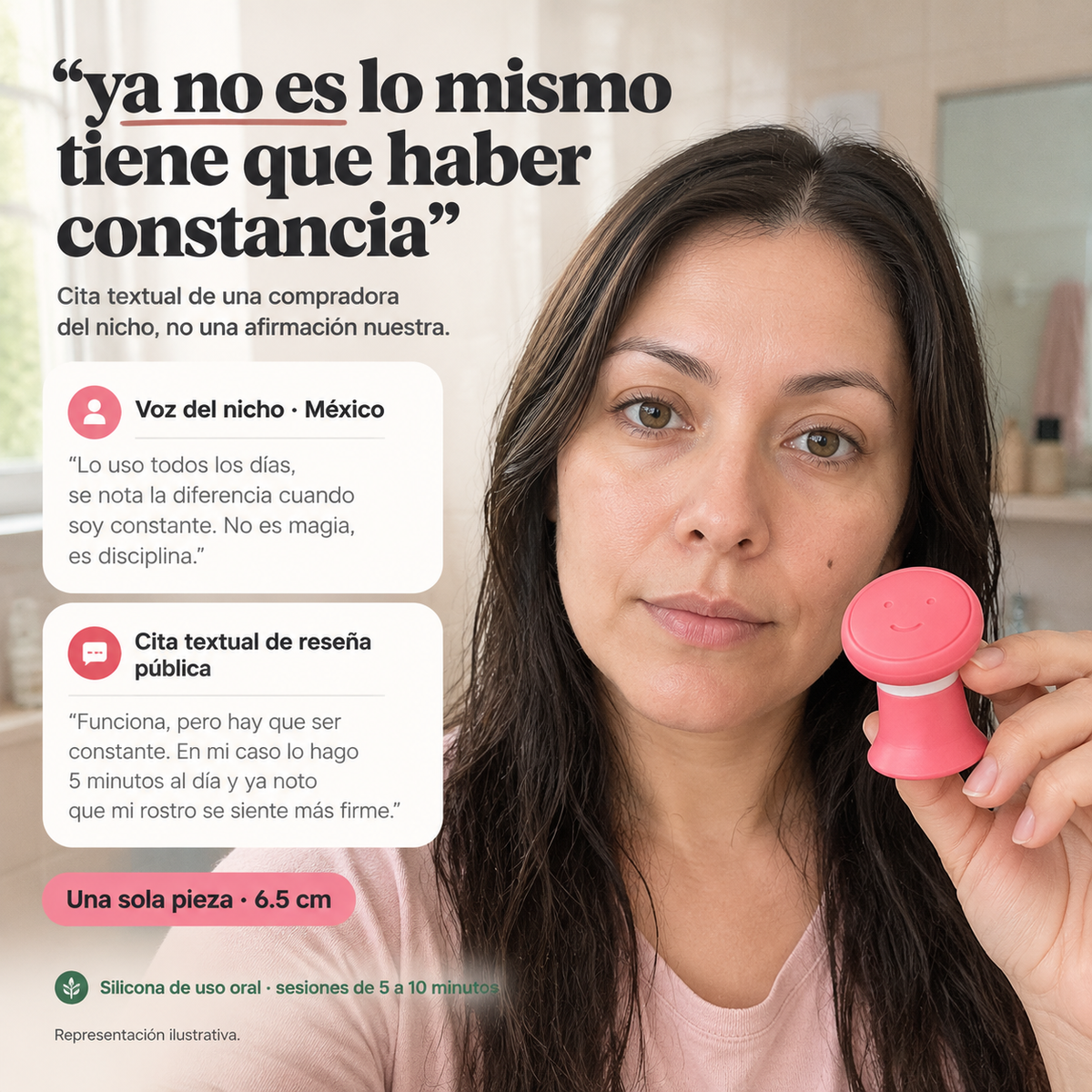 Ejercitador Adelgazante Facial Reafirman - 29973 — vista 6