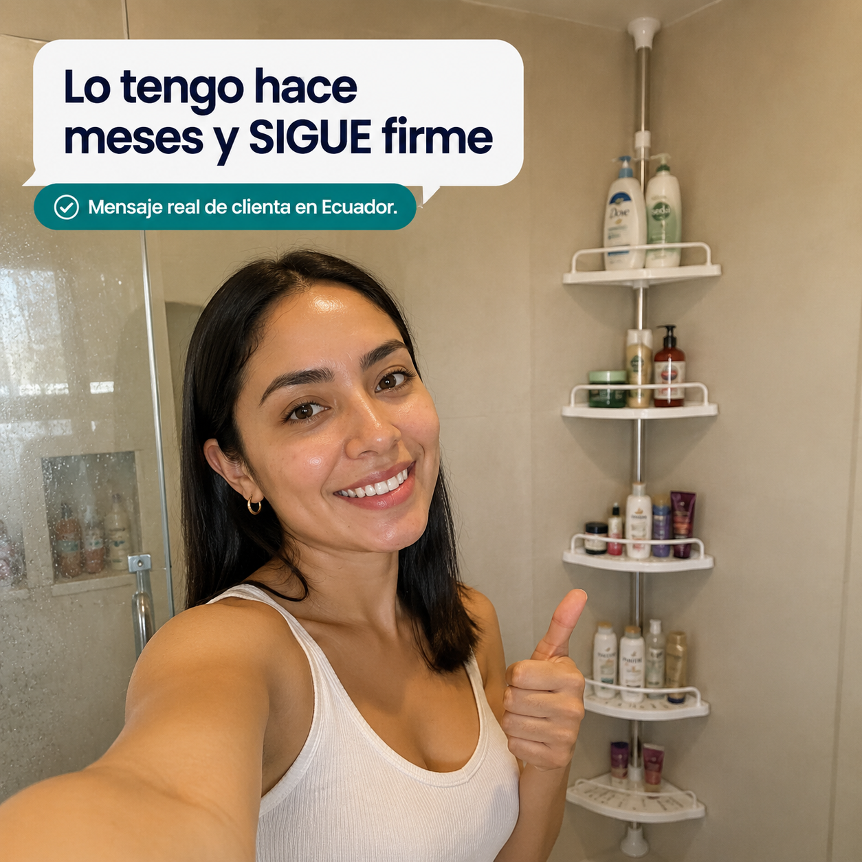 Esquinero De Bano Multifuncional -112627 — vista 6