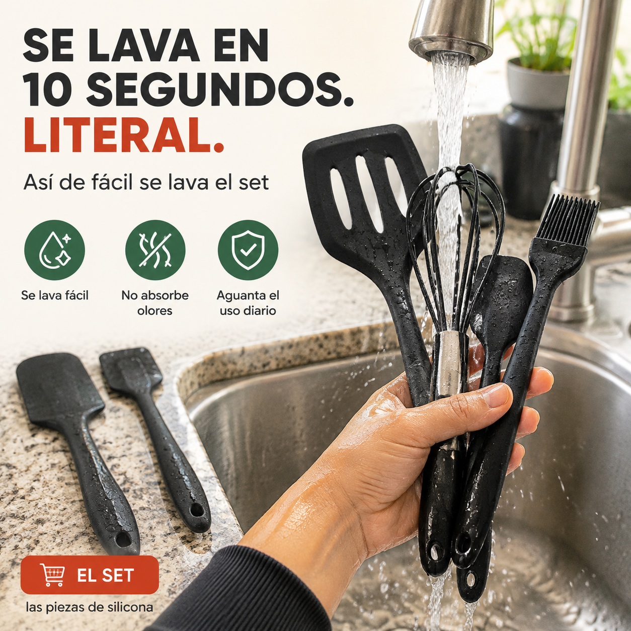 Set De Utensilios De 5 Piezas - 102910 — vista 6