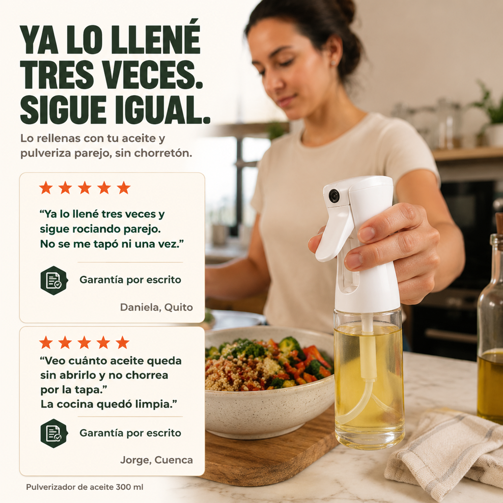 Pulverizador De Aceite Vidrio - 120502 — vista 6