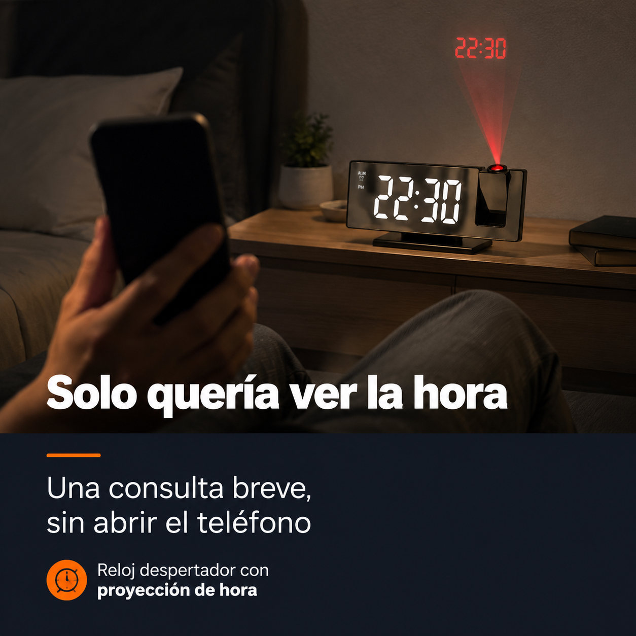 Reloj Despertador Proyector 1903838 - 188 — vista 6