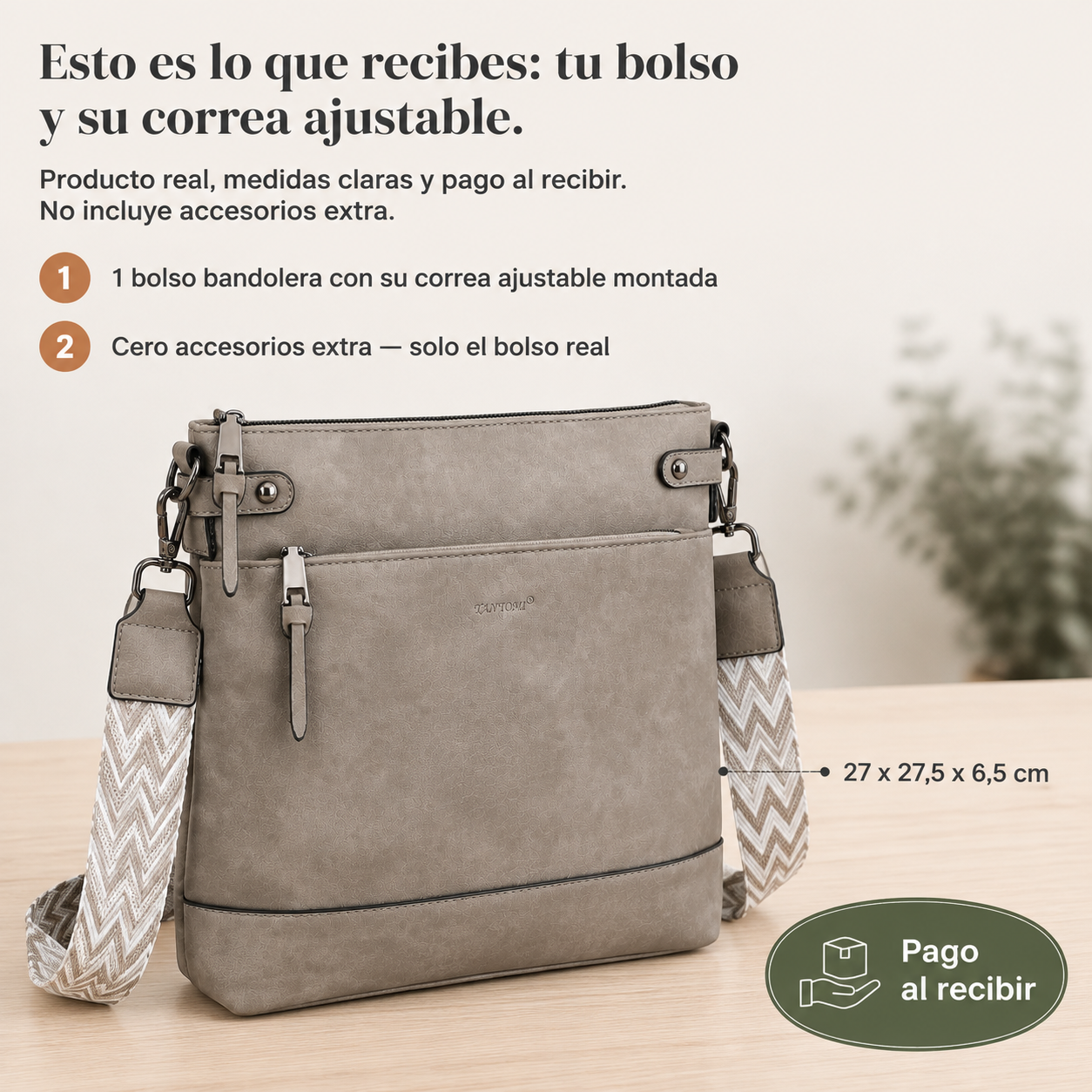 Bolso bandolera TANTOMI - BN_03 — vista 9