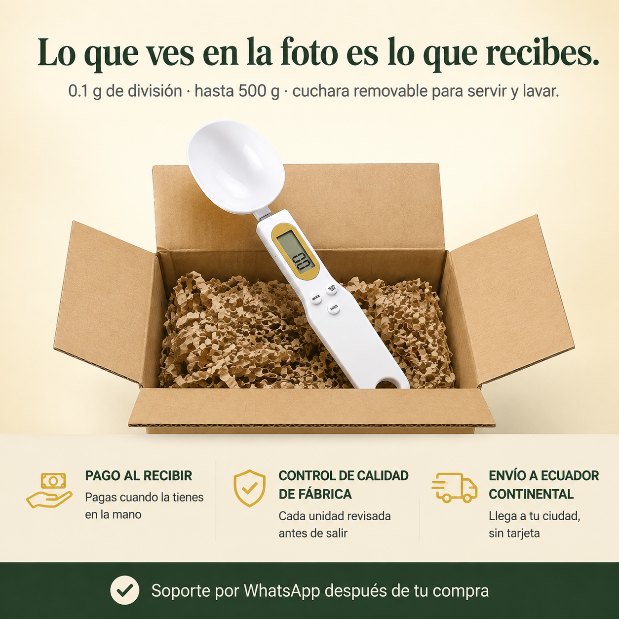 Cuchara Medidora Digital Exacta - 77942 — vista 7