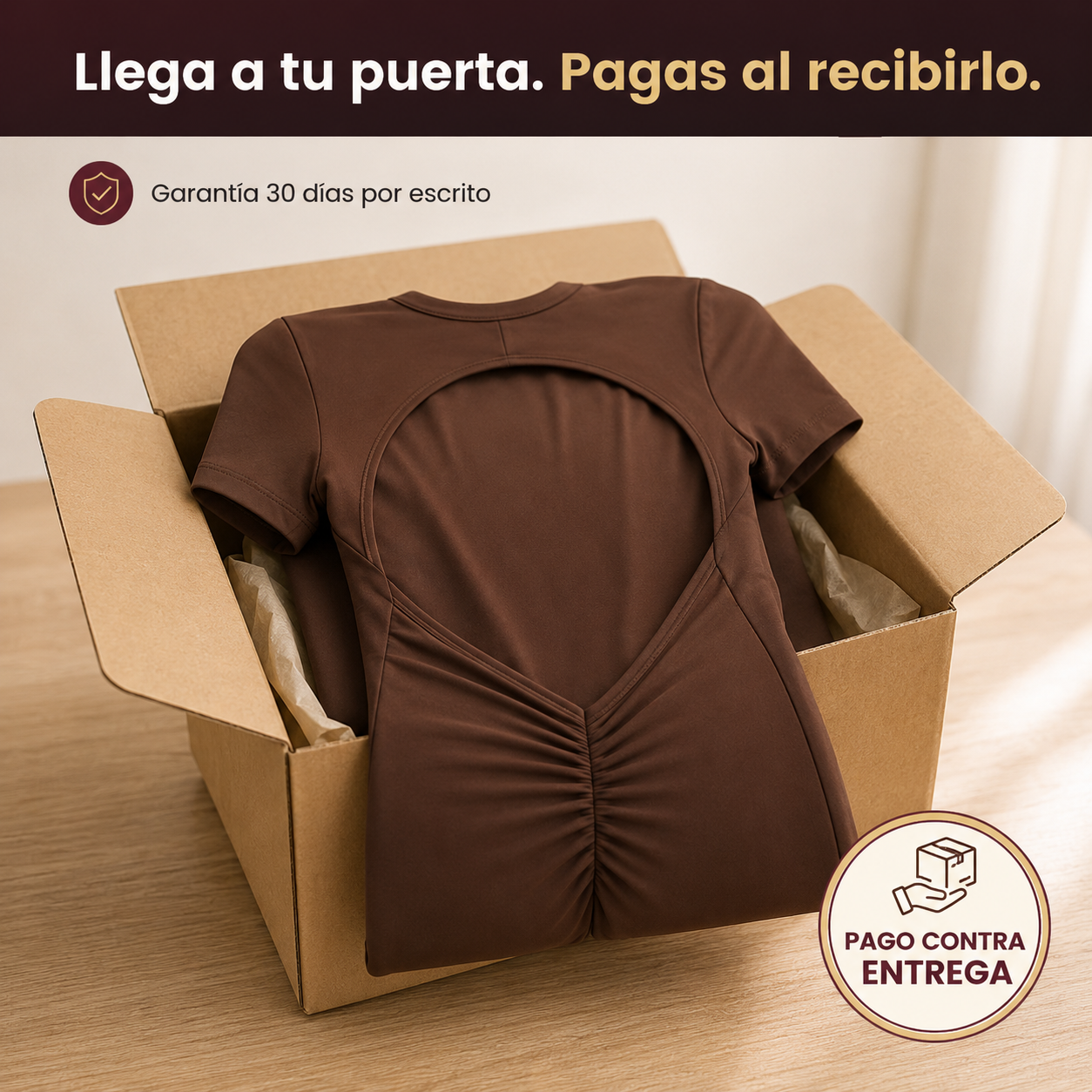 Enterizo Seductor con Mangas - 1119 — vista 7