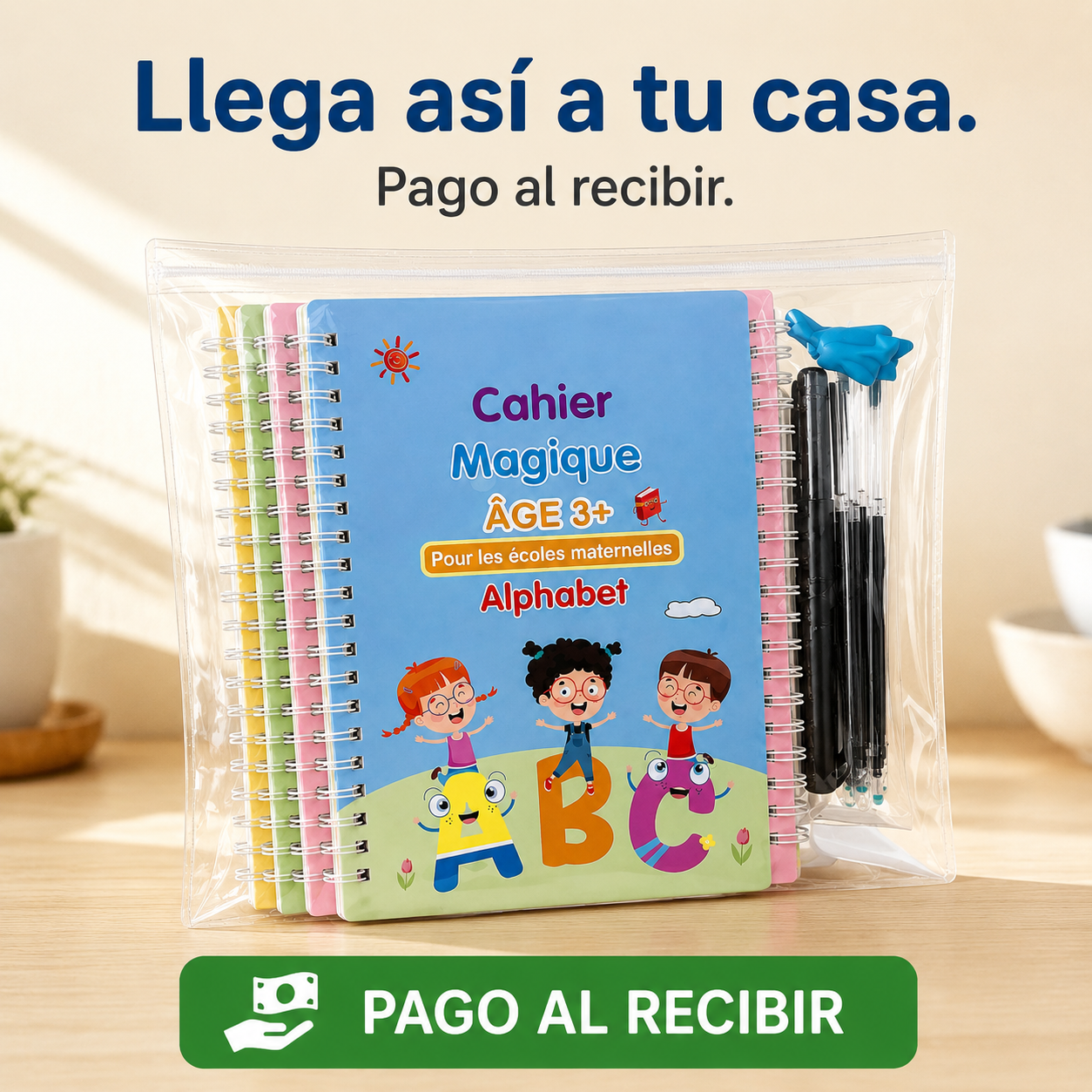 Kit X 4 Cuadernos Magicos Reutilizable - 81644 — vista 7