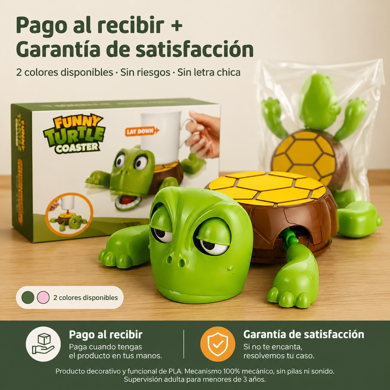 Porta Vaso De Tortuga - 124865 — vista 7