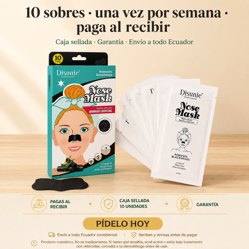 Parche Carbono Activado Puntos Negros - 143114 — vista 7