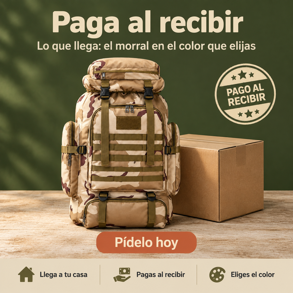 Mochila Tactica Militar - 160490 — vista 7