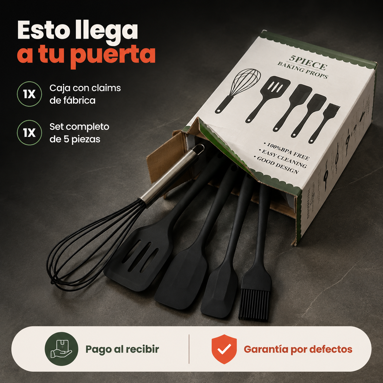 Set De Utensilios De 5 Piezas - 102910 — vista 7