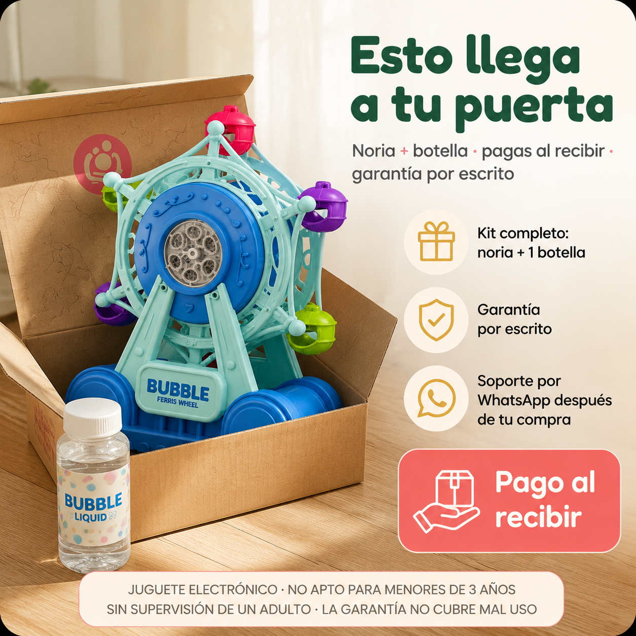 Maquina De Burbujas Jy2596 - 135698 — vista 7