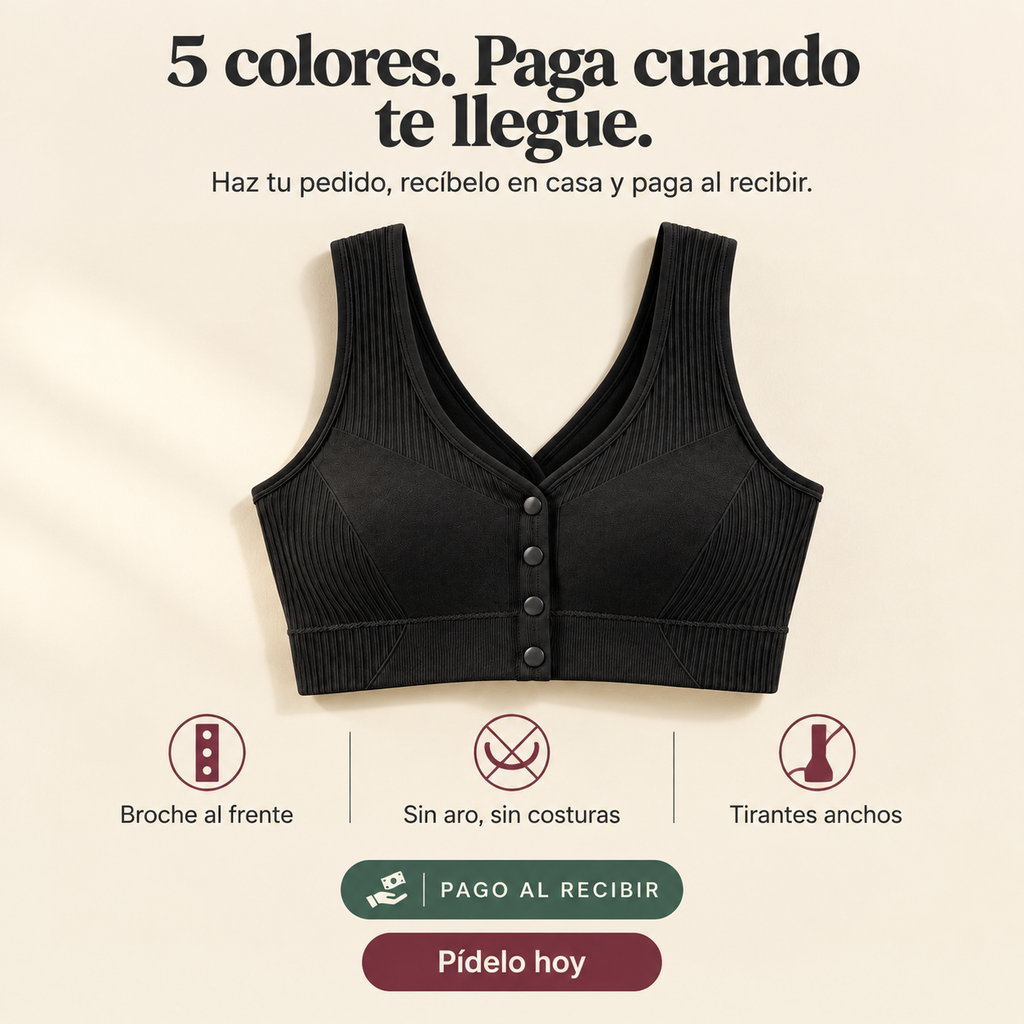 Brasier Con Broche Levanta Busto - 76815 — vista 7