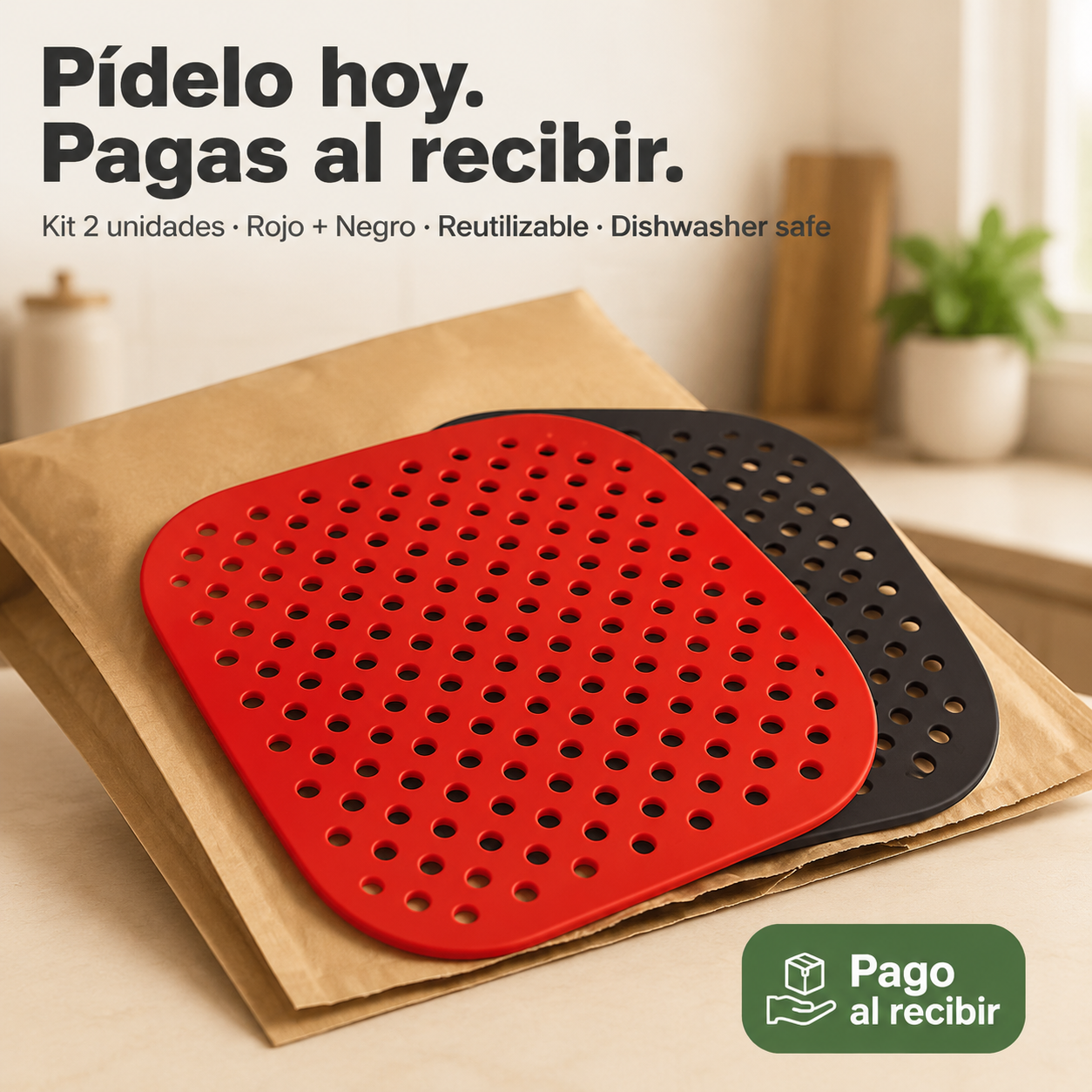 Silicona Para Air Fryer — vista 7