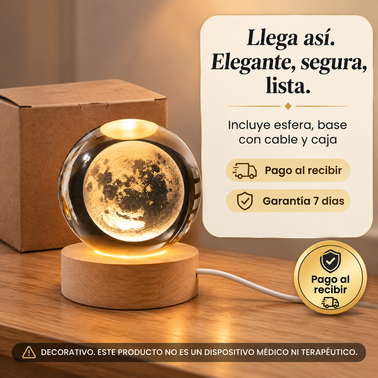 Esfera Luminosa Giratorio 6cm - 162351 — vista 7