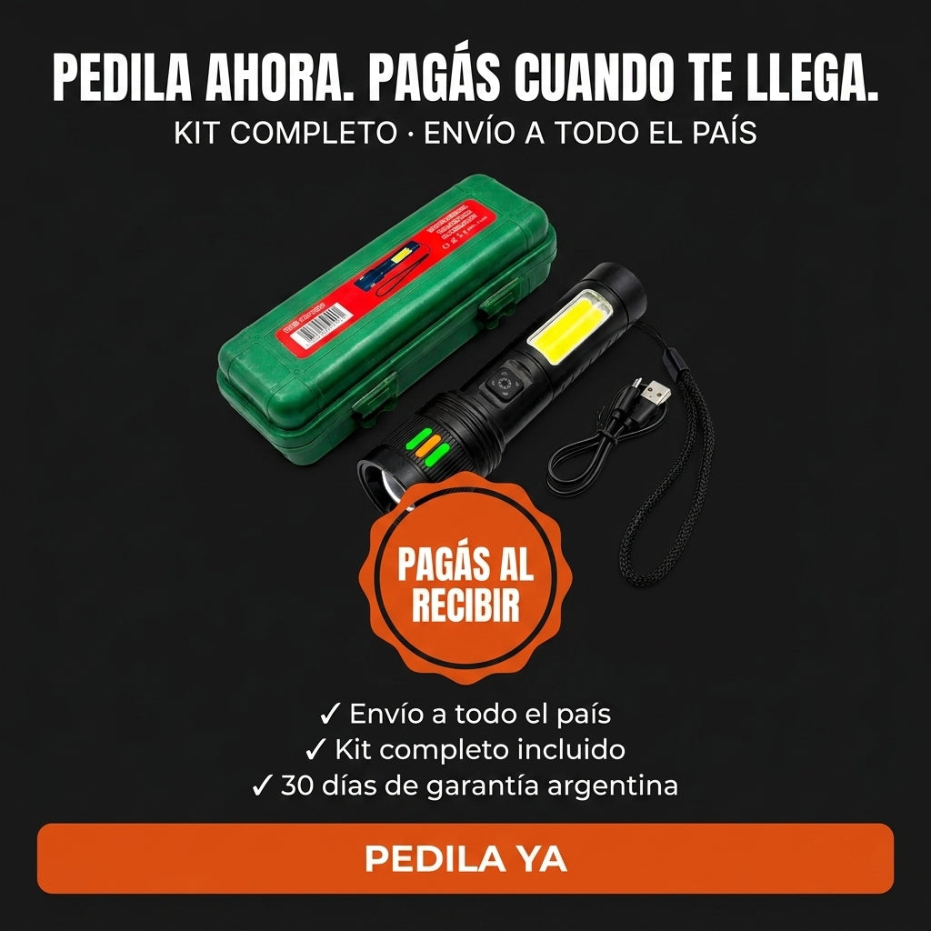 Linterna Tactica Solar Dazzel Flex M035 - id 6510 — vista 8