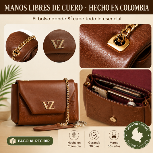 Manos Libres Mini De Cuero — vista 1