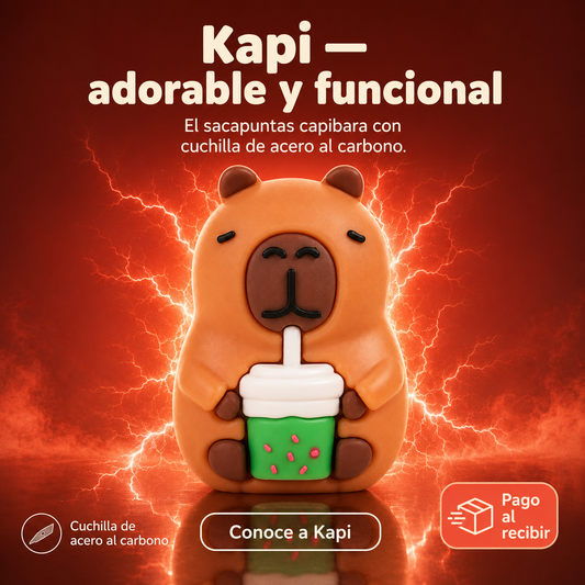 Sacapuntas Forma De Capybara Fresh — vista 1
