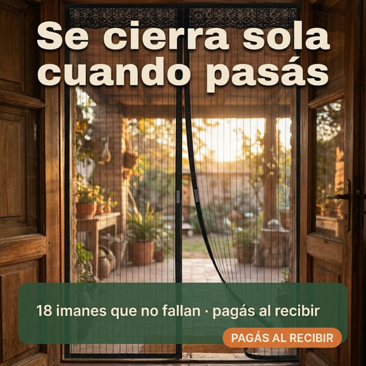 Cortina Puerta Anti Mosquitos 100x210 Cm - id5509 — vista 1