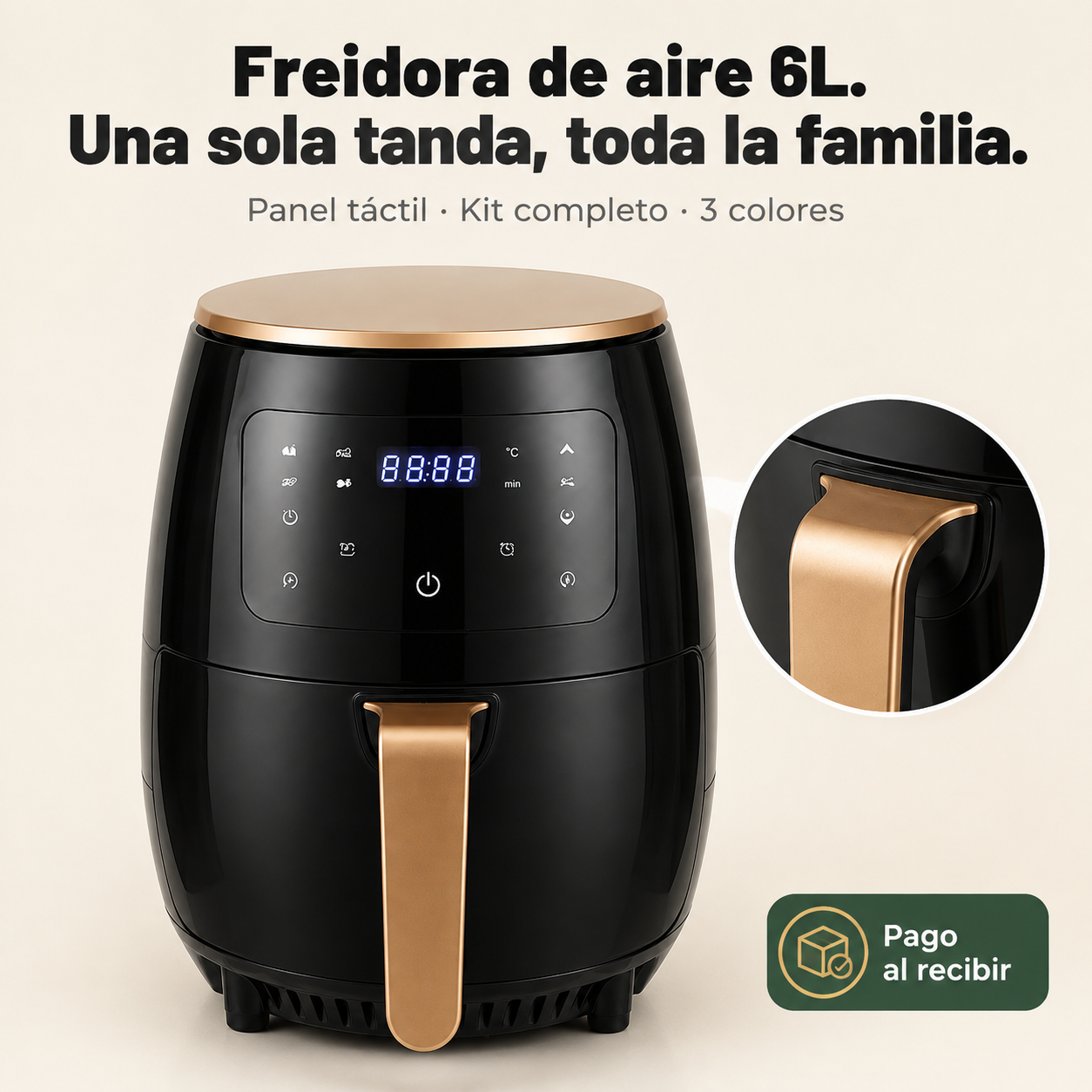 Freidora De Aire Inteligente 6l - 34954 — vista 1