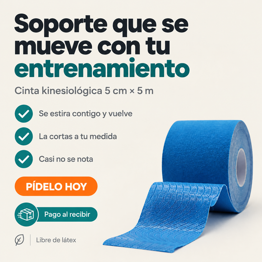 Cinta Kinesiologica Deportiva 5cm X 5m - 19347 — vista 1