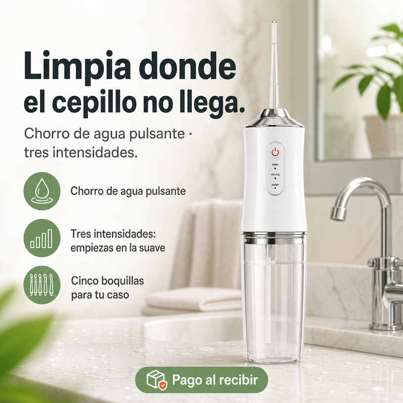 Irrigador Bucal Portatil Oral - 138317 — vista 1