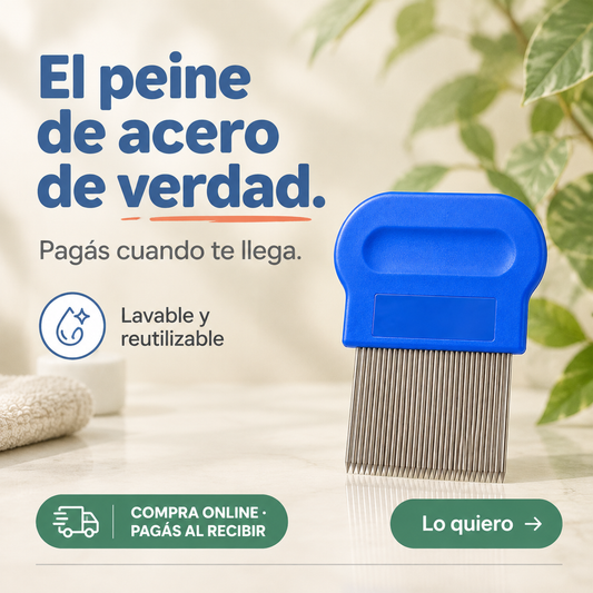 Peine Para Piojos Liendres - 10231 — vista 1