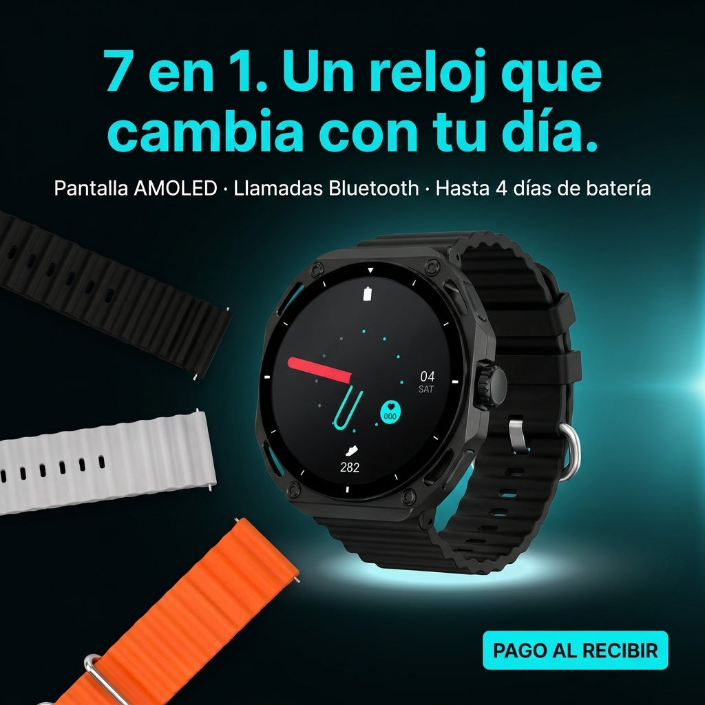 V18 Promax 7 En 1 Reloj Inteligente - id121629 — vista 1