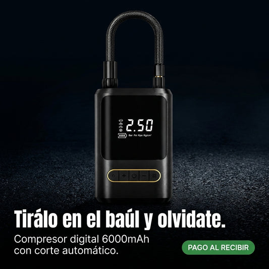 Compresor De Aire Digital 6000mah - id6099 — vista 1