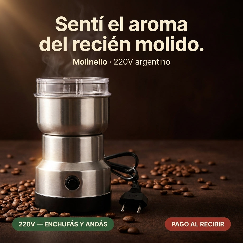 Molinillo Cafe Granos Electrico 220v - ID6981 — vista 1