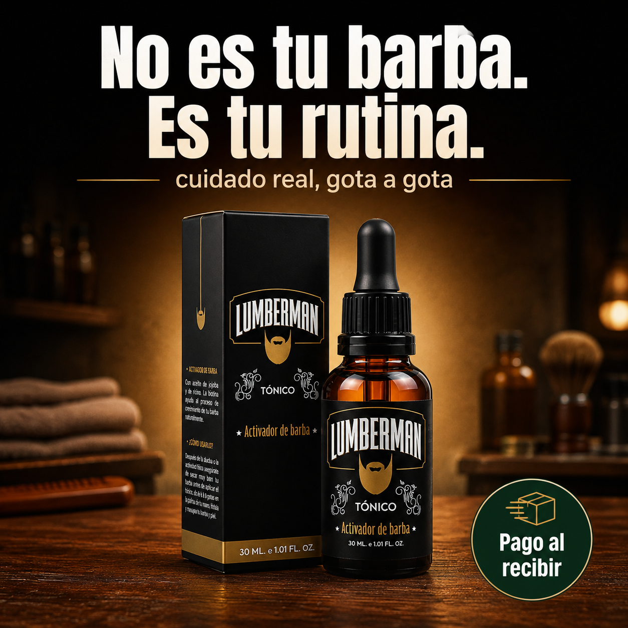 Tónico Activador de Barba Natural – 30 m - 39933 — vista 1