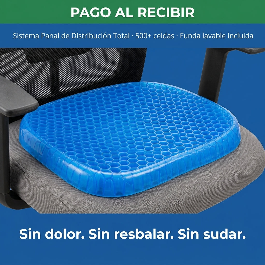 Cojin Asiento De Gel Antideslizante - id26936 — vista 1