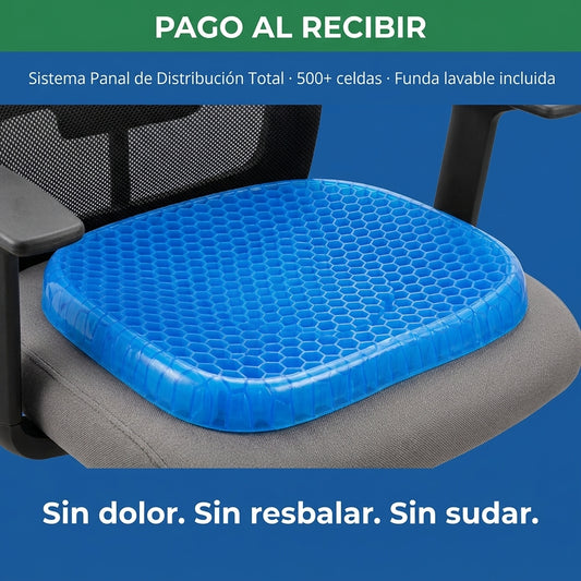 Cojin Asiento De Gel Antideslizante - id26936 — vista 1