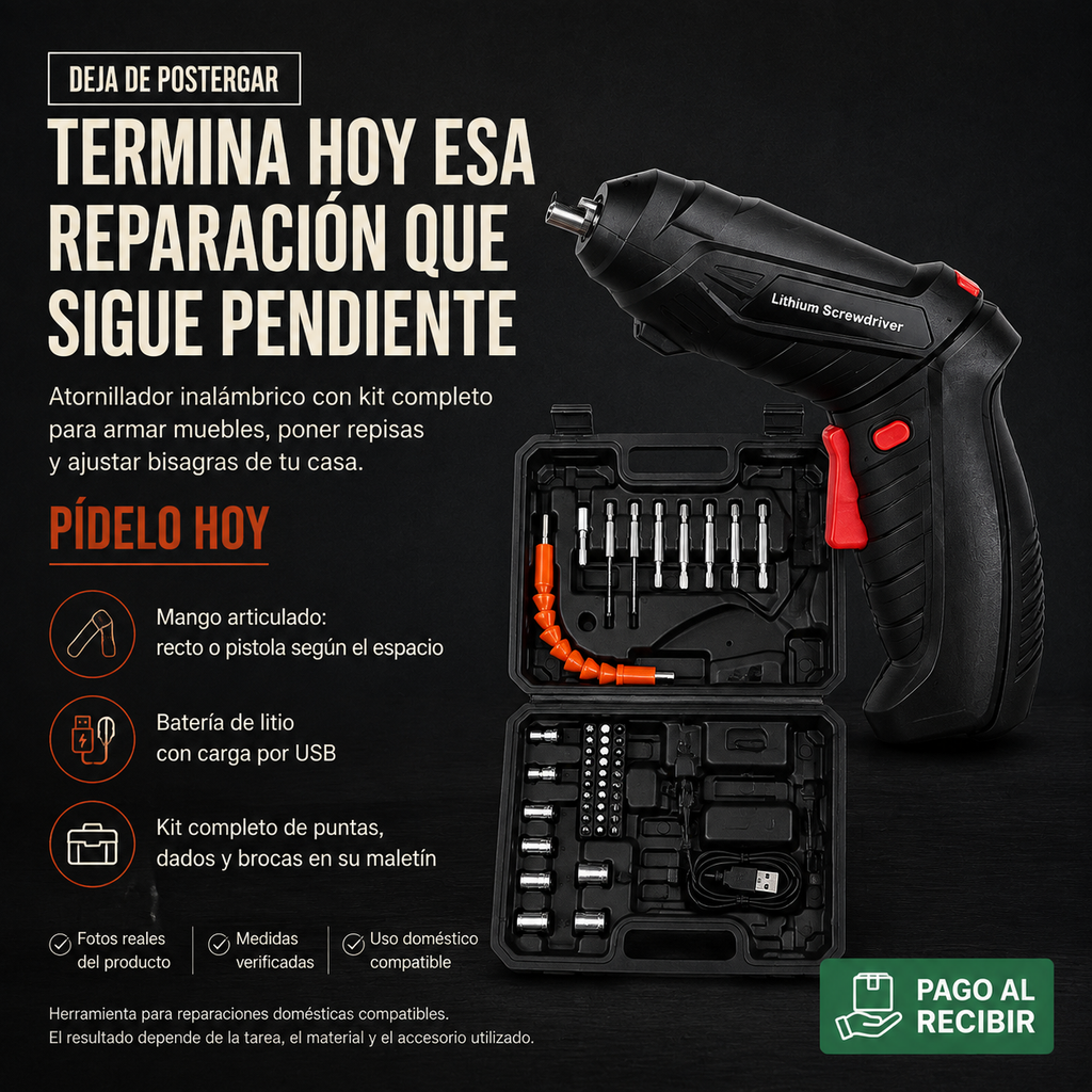 Juego de Destornilladores Eléctricos - 1206240 — vista 1