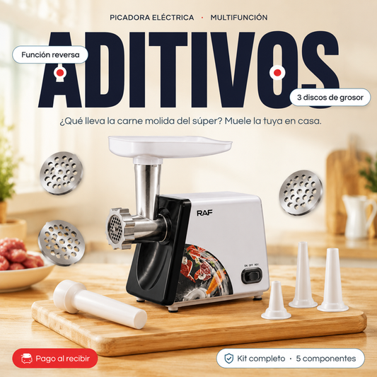 Picadora Y Moledora De Carne Electrica - 14378 — vista 1