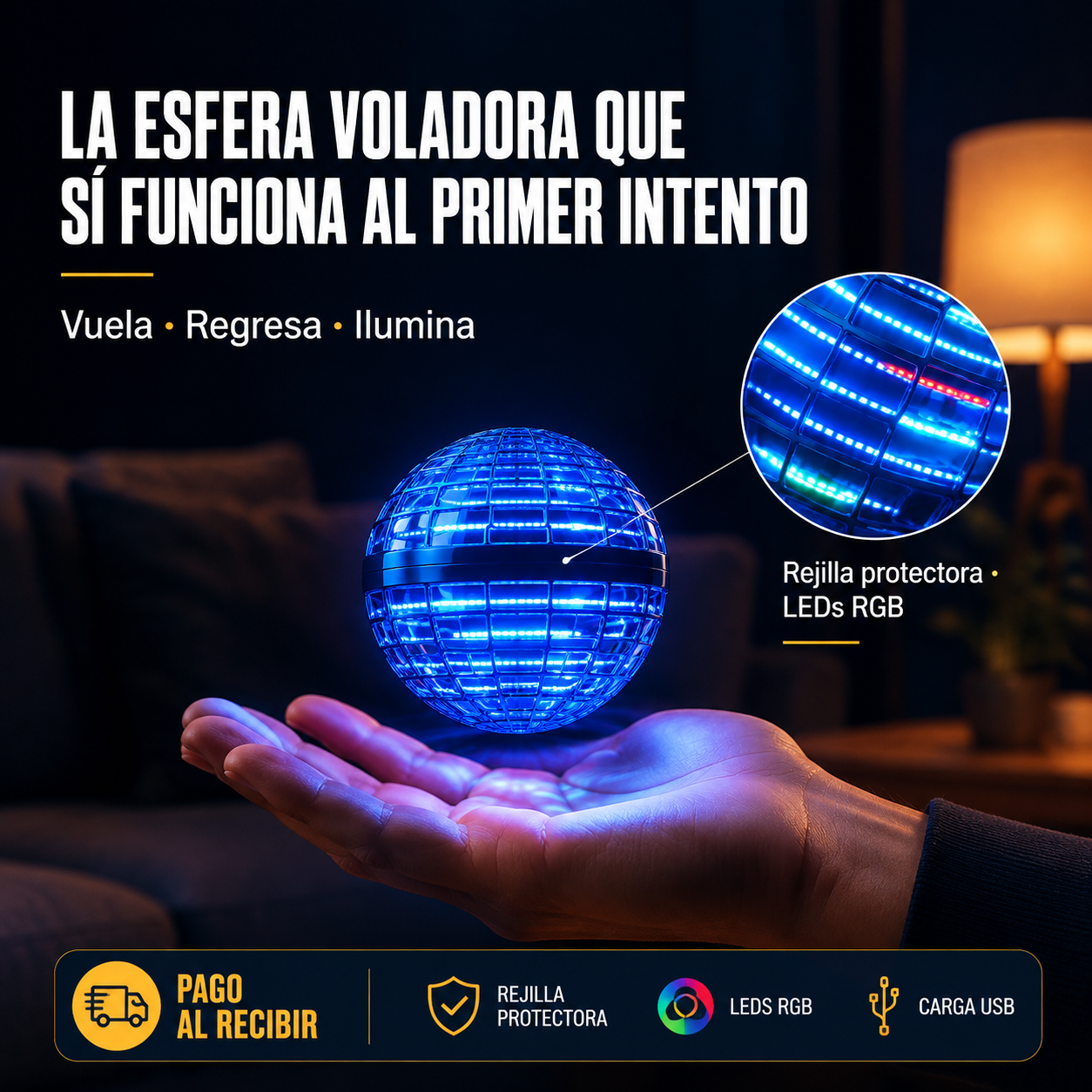 Esfera Voladora Recargable Flynova Pro - 121140 — vista 1
