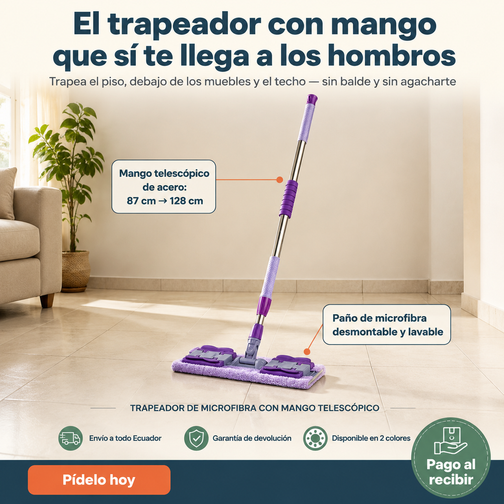 Trapeador Microfibra - 94933 — vista 1