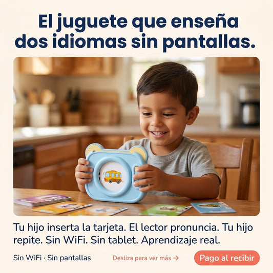 Lector De Cartas Ingles Y Espanol — vista 1