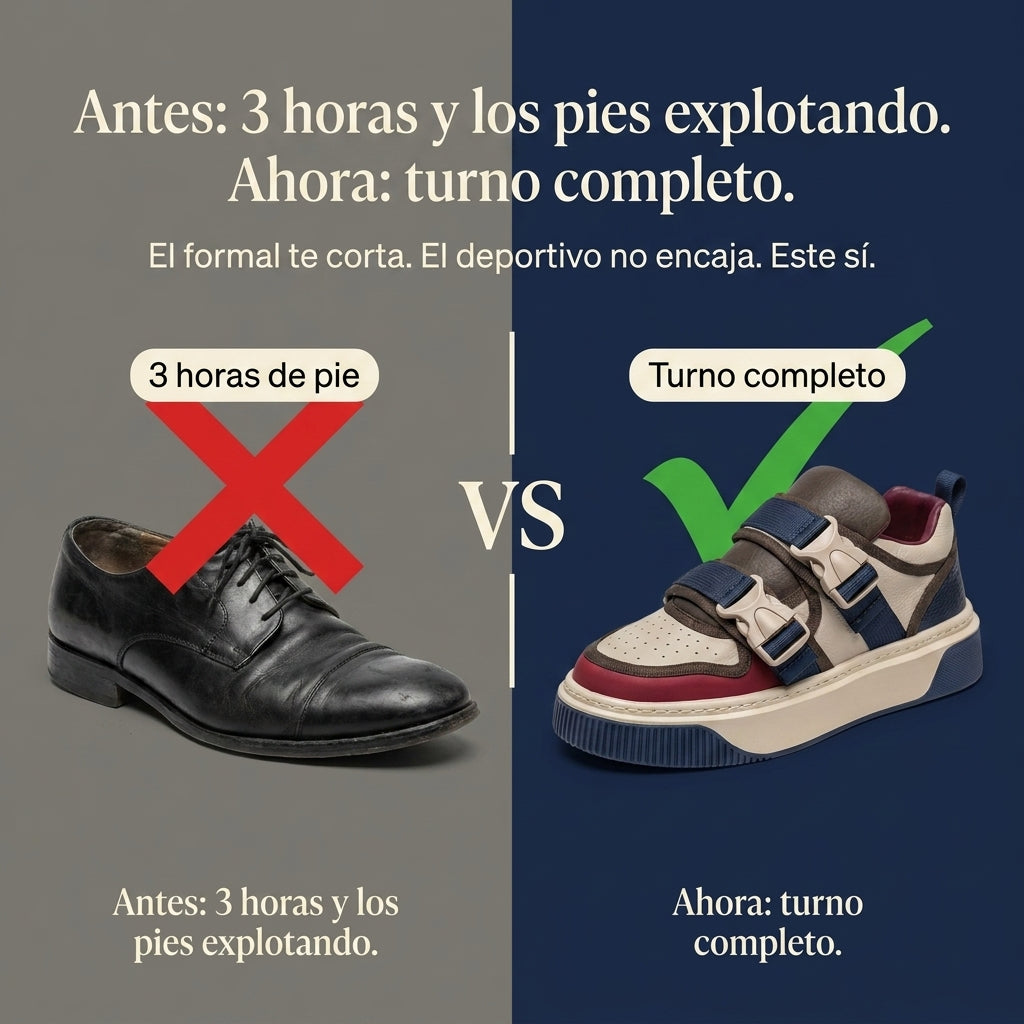 Zapatillas casuales con hebilla — vista 2