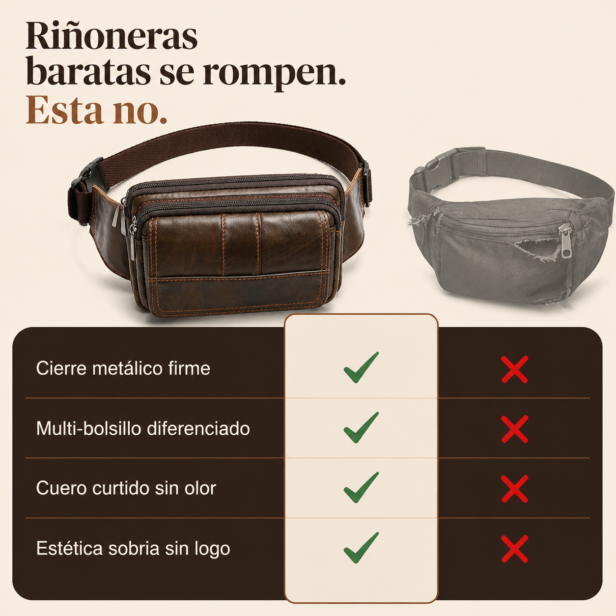 Riñonera para hombre — vista 2