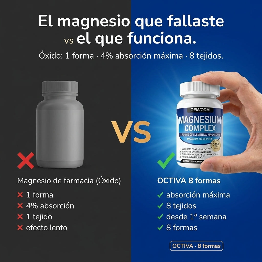 Magnesium Complex Supplement - id1097 — vista 2