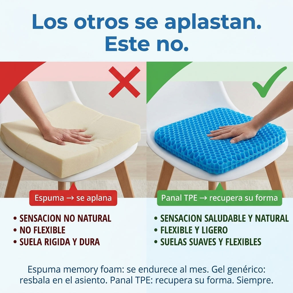 Cojin Asiento De Gel Antideslizante - id26936 — vista 2